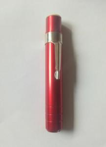 Quality Red Color Glossy Finish Pen Styple Aluminum Alloy Chalk Holder wholesale