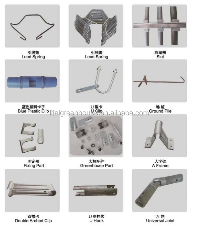 Greenhouse Rain Gutter Width Customizable and Long Service Life Advantage