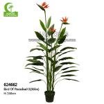Manufacturer Inexpensive Stunning Artificial Bird Of Paradise Green Plant