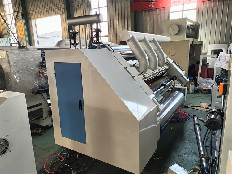Corrugated Cardboard Single Facer Machine for Carton Board Production Energy Saving