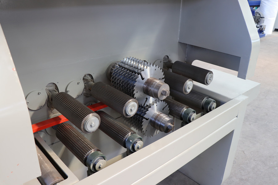 Multirip Saw Machine Multi Rip Saw Wood Cutting Machine, Double Spindle Multirip Saw Machine with auto feeding