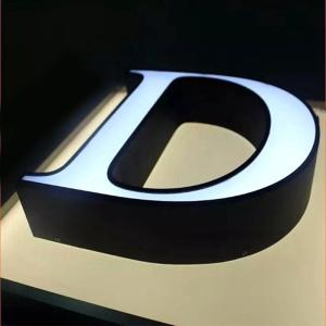 Quality Shop Logo Outdoor LED Letter Sign with 28C Working Lifetime of 50000 Hours and Design wholesale