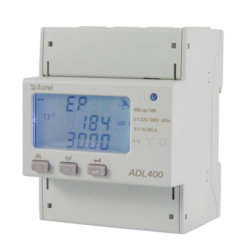 RS485 / Modbus-RTU 154~264Vac Din Rail Energy Meter ADL400