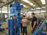 Steel Pipe Inner Outer Wall Shot Blasting Machine For 3PE Anti Corrosion Coating