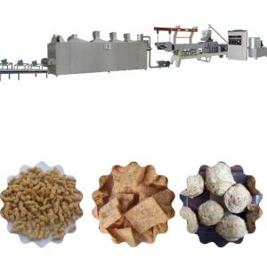 Quality 100-300kg/H Soy Protein Extruder Plant Textured Soya Protein Production Line wholesale