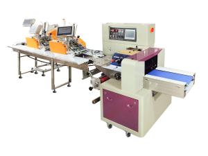 Quality 0.25KW Plastic Automatic Packaging Machine Forming And Film Covering Machine wholesale