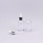 13/410 PETG Skin Care Dropper Tiny Dropper Bottle With Rubber Dropper Head