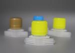 Eco Friendly PE Plastic Pilfer Proof Pour Spout Covers For Laundry Liquid Pouch