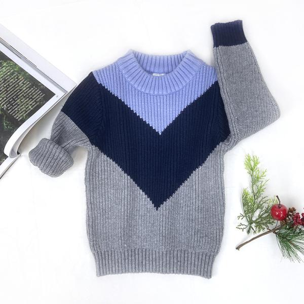 Children Warm Wear Pullover Top Custom Design Knit Clothes Kids Baby Boy & Girls