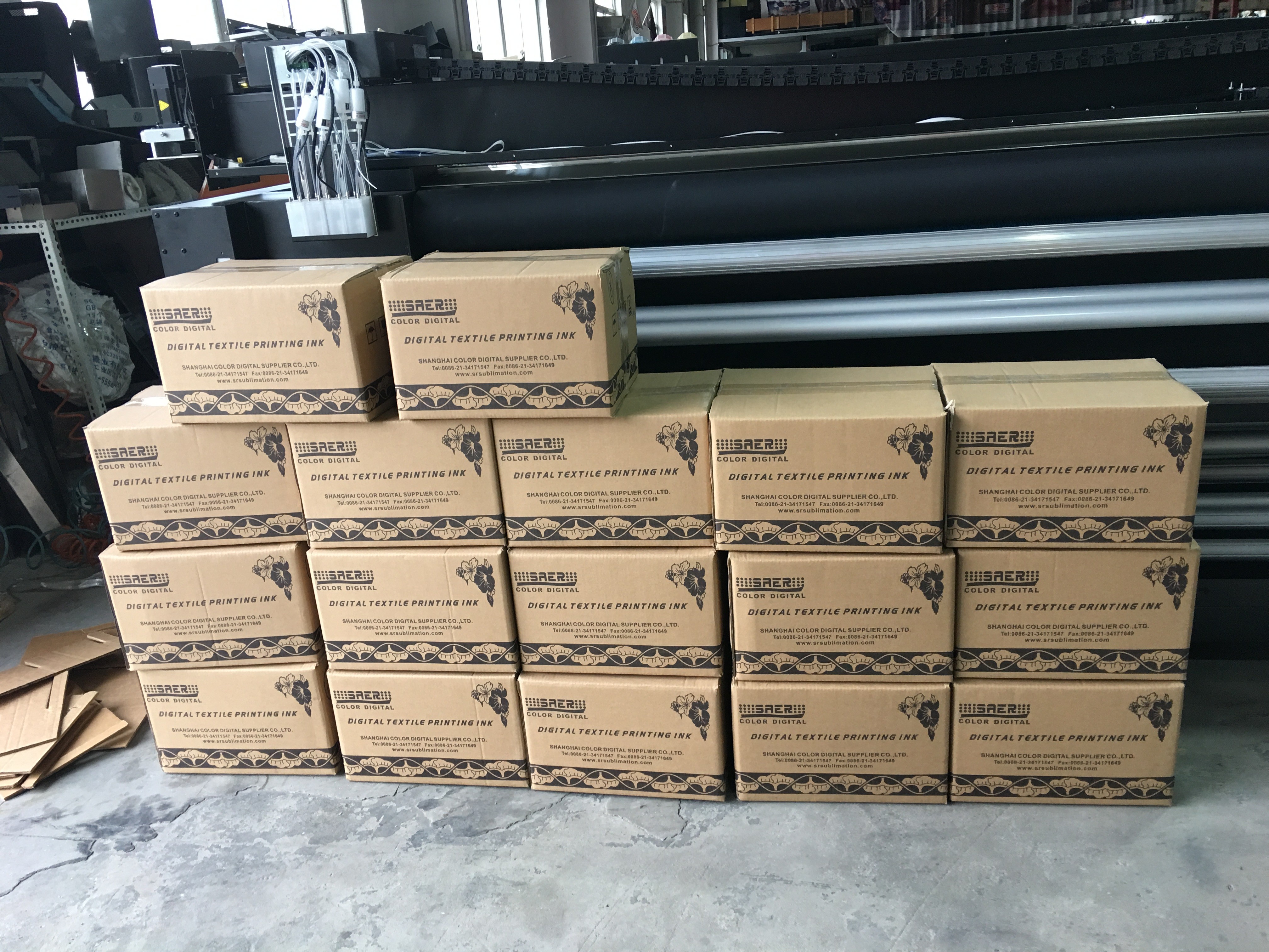 Digital Waterbased Pigment Ink For Epson Print Head Sublimation Inks Print