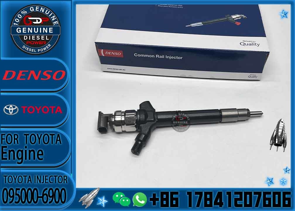 Nozzle Injector 095000-6900 23670-09200 095000-7600 23670-0R160 Diesel Fuel Engine Injector for Toyota Avensis 2.2 D 2AD