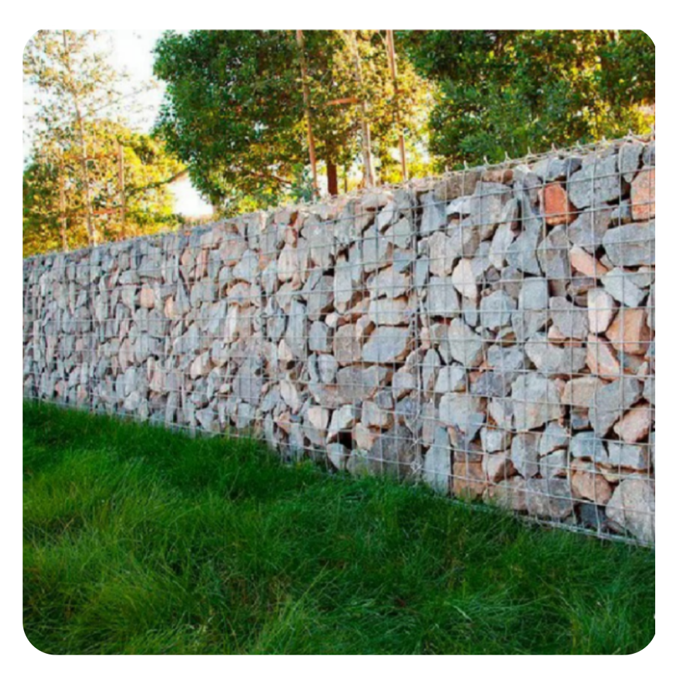 Manufactured Gabion Planter Box Cutting Service for Outdoor Steel Containment Walls