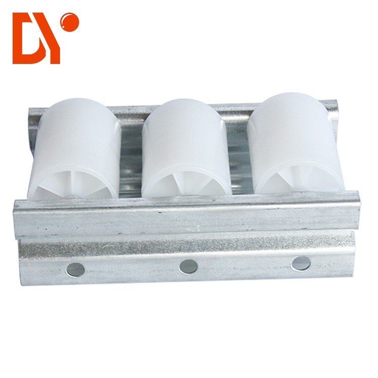 Sheet Metal Sliding Roller Track Aluminum Material For Pipe Rack System