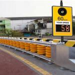Highway Guardrail Traffic Safety Anti-Collision Roller Barrier With Anti
