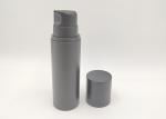 Matte Airless Lotion Bottle , Cosmetic Airless Pump Bottles Label Printing
