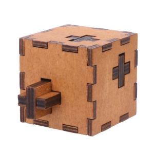 Quality ISO9001 Wooden Secret Puzzle Box For Kids Brain IQ Test wholesale