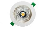 100 - 240VAC 1688 Lumen 26W Bridgelux COB LED Down Light 50°