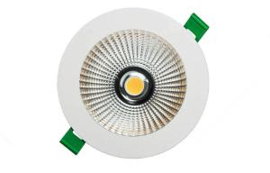Quality 100 - 240VAC 1688 Lumen 26W Bridgelux COB LED Down Light 50° wholesale