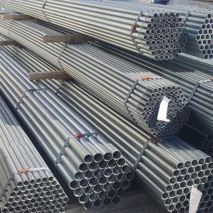 Quality Anti Corrosion Galvanized Round Tubing , Straight Welded Pipe For Construction wholesale