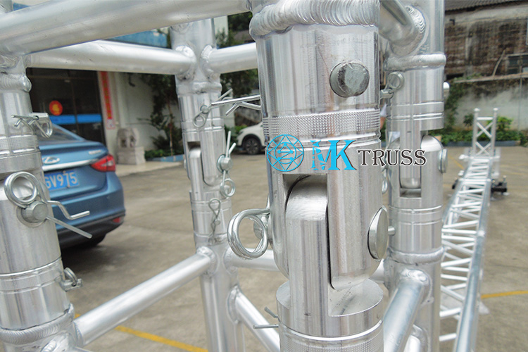 Truss Connection Stage Truss Corner Base Plate 290mm Aluminum for Triangle Truss