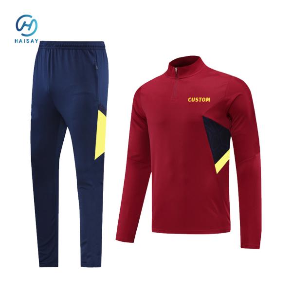 Customized Logo Football Training Tracksuit The Ultimate Choice for Agility and
