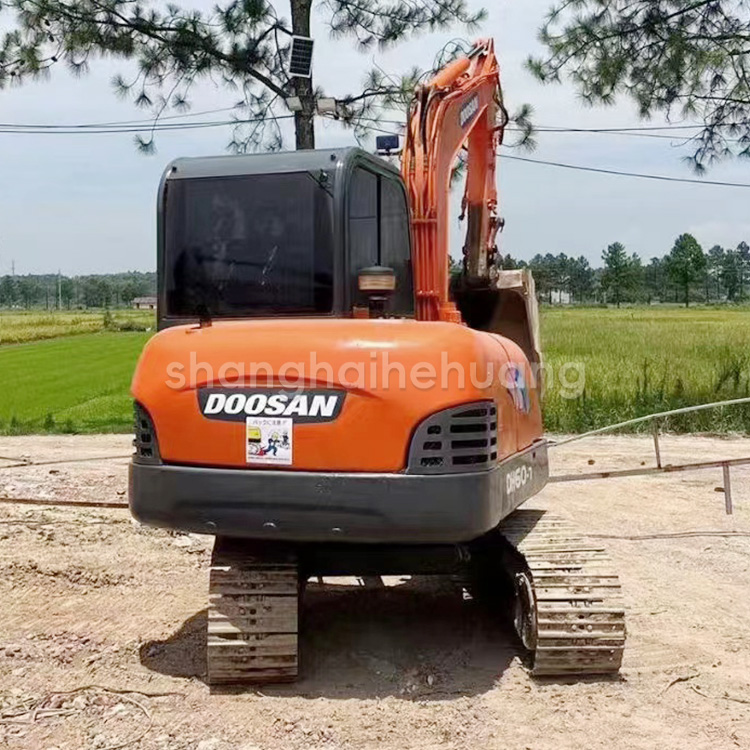 Doushan DH60-7 Tracked Excavator Used Doosan Dh60-7 Excavator