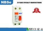 DP PVC Plastic Base Residual Current Circuit Breaker White Color 50/60Hz