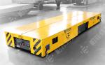 Yellow Heavy Duty Pipe Handling Wagon Electric Transfer Trolley