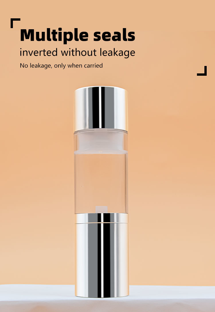 15ml/30ml/50ml/80ml/100ml/120ml Customized Color Lotion/ Cream Airless Bottle Personal Care Cosmetic Packaging Conatiner