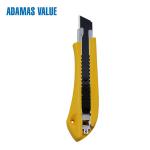 Plastic cutter knife,cutter knife 18mm,auto knife of 18mm ABS+TPR auto-lock