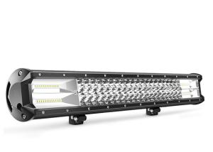 Quality 20160 Lumen Vehicle LED Light Bar , 3 Row LED Light Bar 20 Inch Power Saving wholesale