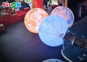 Quality Ground Balloon Giant Earth Inflatable Planet 40 Inch Full Printing wholesale
