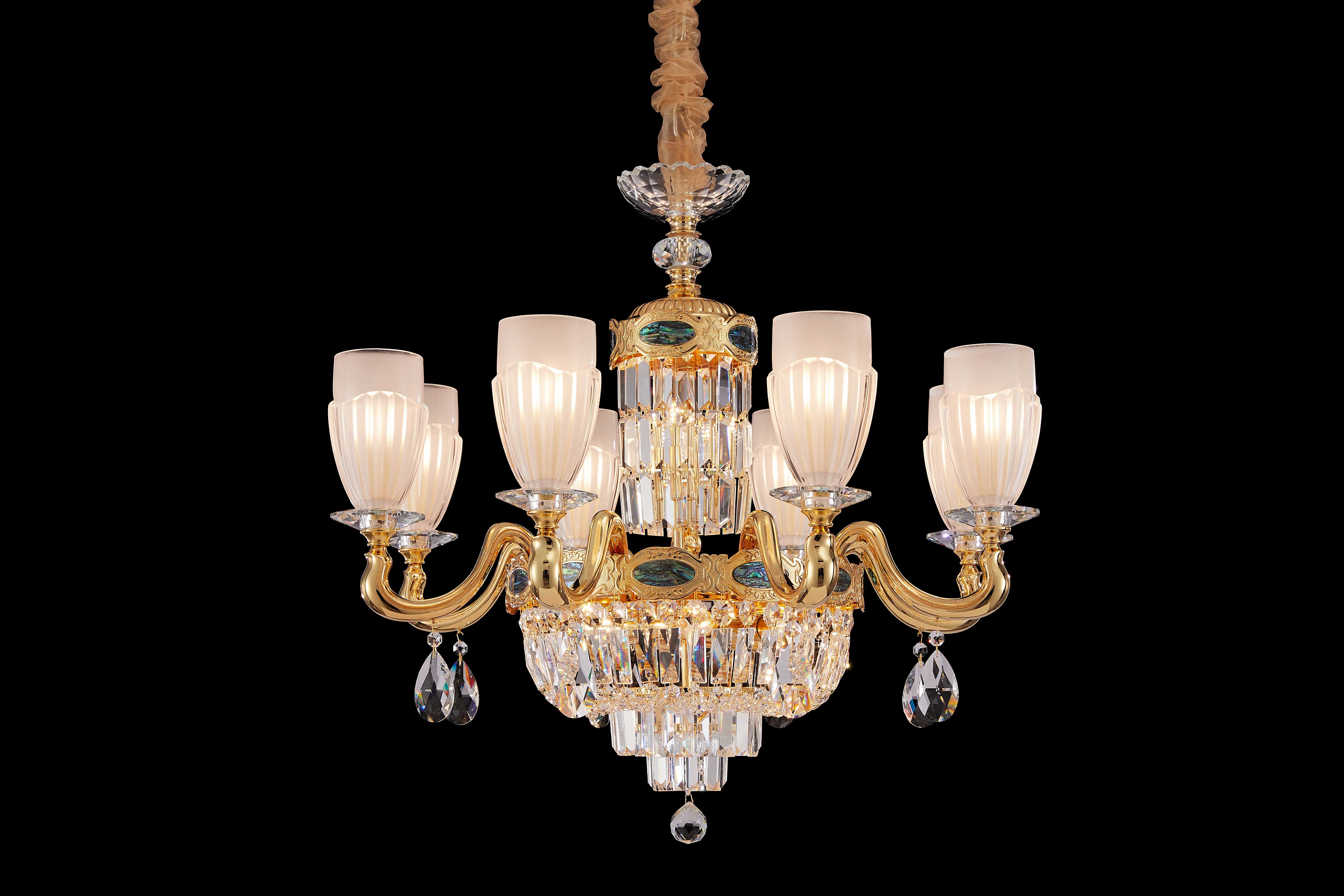 Custom Luxury Modern Chandelier French Style LED E14