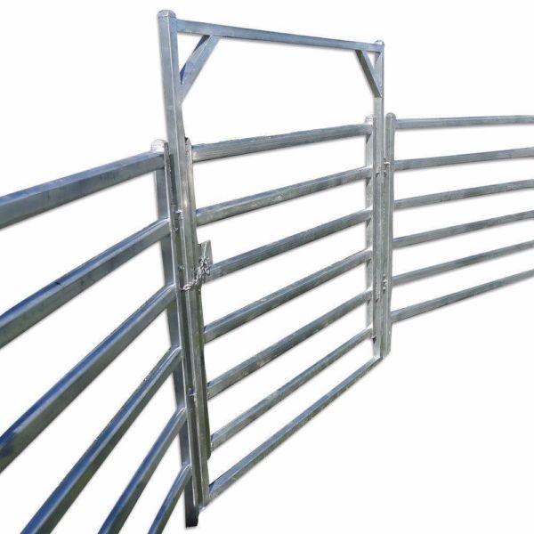 Heavy Duty Galvanized Livestock Cattle Yard Panels Portable Horse Panels