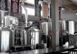 10BBL Pub Brewing Systems Steam Heating With Glycol Cooling System Eco Friendly