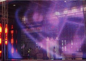 Quality Wide Angle Transparent LED Display Saves Energy LED Para Indoor For Exhibition wholesale