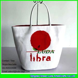 Quality LUDA extra large straw beach bag paper straw tote shopping bag wholesale