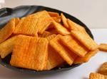 Exotic Snacks Crispy Ketchup Flavor Guoba Tomato Rice Crust Crispy Rice Cracker