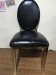 High Density Sponge Filled 44cm 92cm SS Dining Chairs