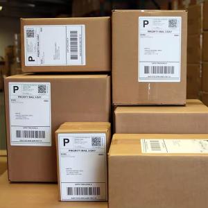 Quality Permanent Adhesive Backing Shipping Labels Water Resistant For USPS Packages wholesale