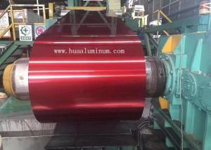 Quality Brushed Surface 0.3mm Thickness Coated Aluminium Coil FDA Certification wholesale