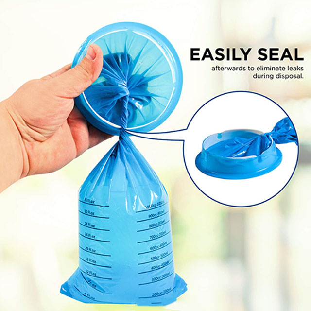 Custom Disposable Emesis Bags Blue Car Nausea Bags Vomit Bags For Motion Travel