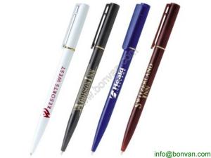 Quality hotel plastic pen,hilton ball pen, holiday inn use chain store ball pen wholesale