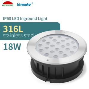 Quality 18W White IP68 Waterproof LED Ground Light SMD3030 1600LM wholesale