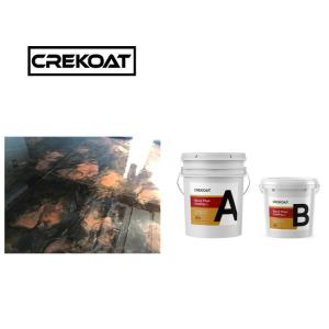 Quality Nacreous High Gloss Metallic Epoxy Floor Coating Exotic Look Stability wholesale