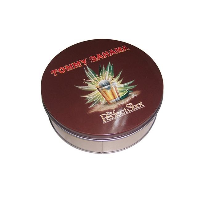 Tommy Bahama Chocolate Tin Box with Perfect Shot 0.23 mm Thickness And Plain Inside