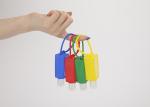 30ml PET Small Antibacterial Hand Sanitizer Gel Bottle With Silicone Gel