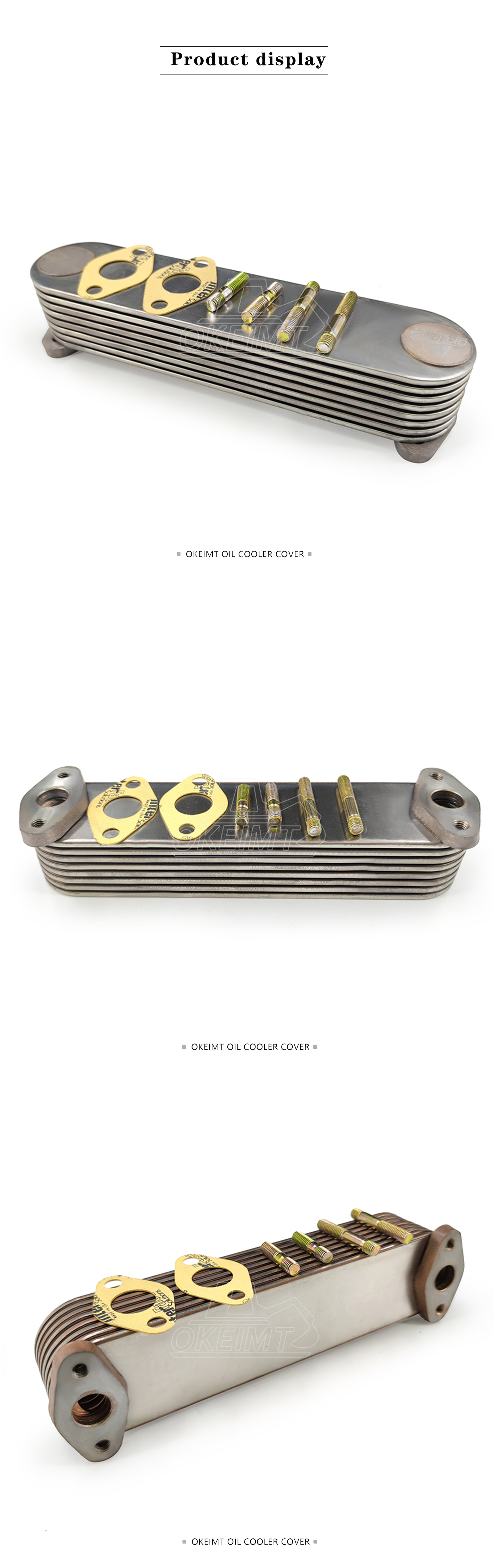 OKEIMT Factory Hot Sale H07D H07C Oil Cooler For Engine Parts For Hino Excavator