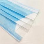 Non Woven Disposable Medical Mask , Blue Disposable Earloop Face Mask