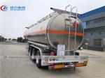 3 Axle 42CBM Aluminium Alloy CS SS Diesel Transport Truck